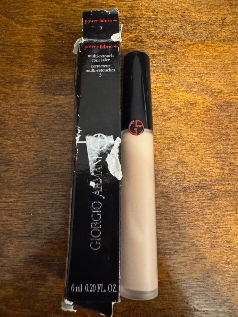 Giorgio Armani Beauty Power Fabric+ Longwear Matte Concealer In Shade 3